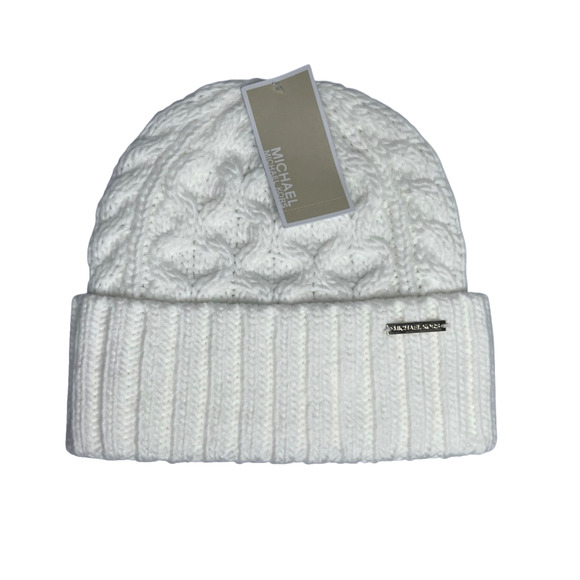 Michael Kors Women's Knit Cuff Beanie Hat One Size - Picture 1 of 7